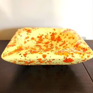MCM Ceramic Splatter Ashtray